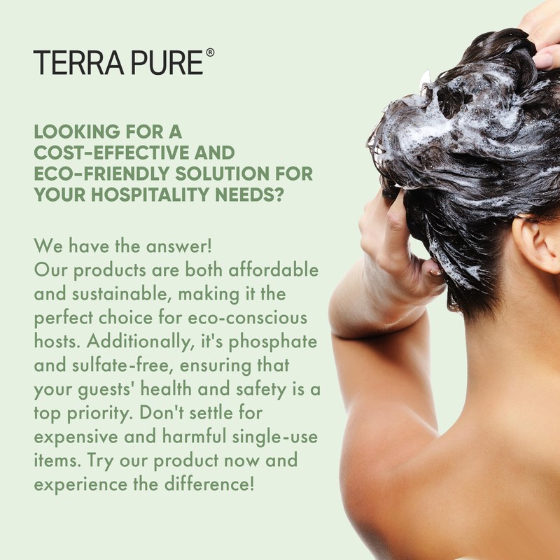 Terra Pure Hotel Shampoo | 1 Gallon | For Hospitality