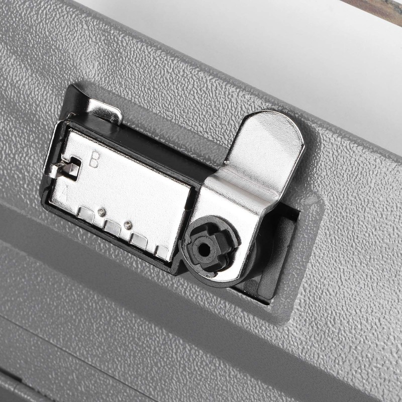 Diversion Book Safe with Combination Lock, Portable Multi-Purpose Metal Book