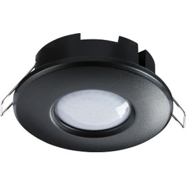 IP20 360° 2 in 1 PIR Sensor - Surface or Recess Mounting - Black
