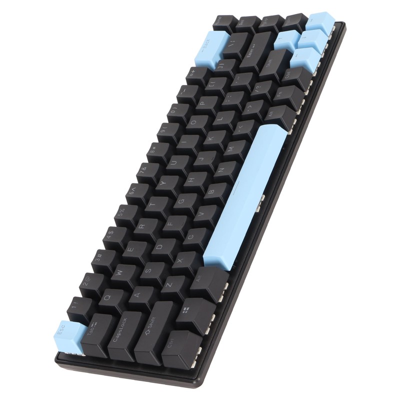 Gaming Keyboard USB 68 Keys Blue Switch N Key Rollover