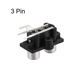 5X RCA Connectors Coaxial Connector Composite Video Connector
