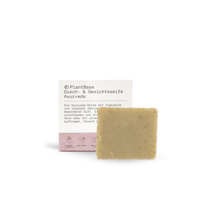Shower & Face Soap - 100% Vegan & Plastic-Free Made