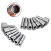 Zxglxinyao 14 Pcs Socket Nut Driver Set, Hex Drill Bits