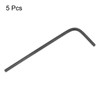 QUARKZMAN 5pcs Allen Key 1/16 Inch L Shape Hex Key