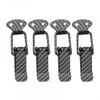 DONGKER 4PCS Car Bumper Security Hook Lock Clips, Stainless Steel