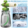 LanAqua Foam Cannon for Pressure Washer, Upgraded Wide Mouth Snow