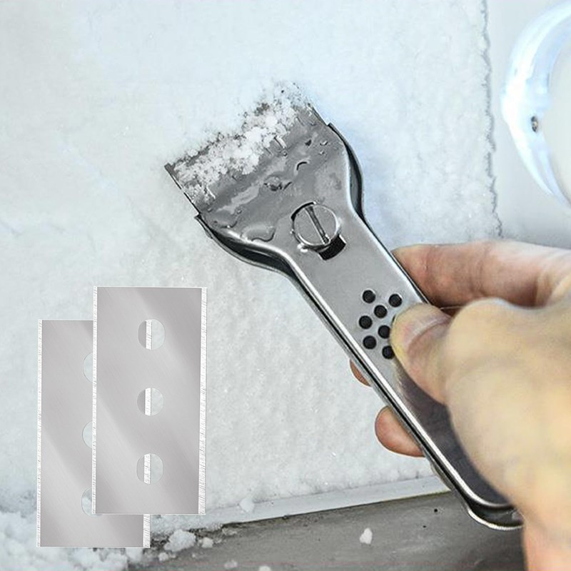 15pcs Hob Scraper Replacement Blades Ceramic Hob Scraper Metal Scraper