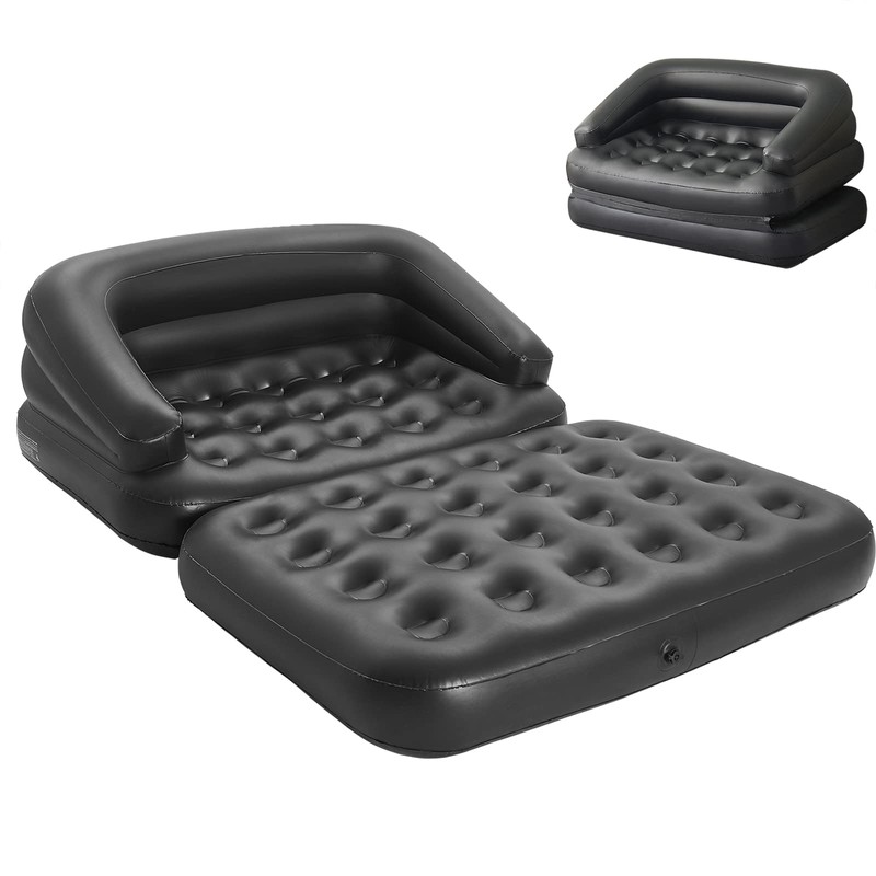 DIMAR GARDEN Inflatable Couch Blow Up Mattress,Outdoor Air Sofa Bed