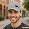 Huuraa Cap Hat Shark Silhouette Gift Shark Gift Idea, Dark