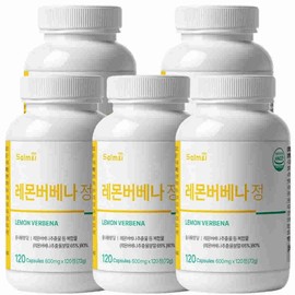 Salmsi Lemon Verbena Extract Complex 120 tablets x 5 Hibiscus Vitamin C Khorasan Wheat Optimal potency value 1049695 No additives / 레몬버베나 추출물 복합물 120정x5개 히비스커스 비타민C 호라산밀 최적의 역가수치 1049695 무첨가물 해썹