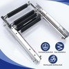 4-Step Ladder Stainless Steel Under Platform Sliding Ladder Boat Boarding