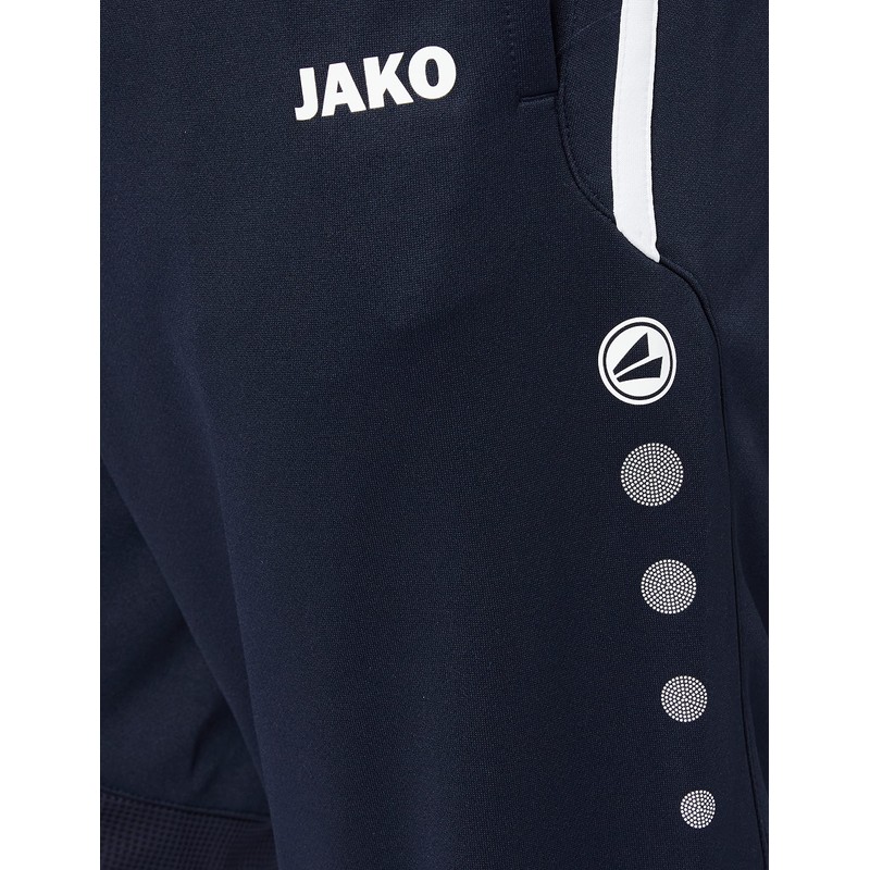 JAKO Herren Hose 3/4 Trainingsshorts Active, Marine/Weiß, S, 8395