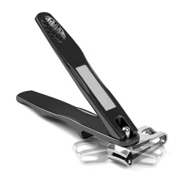 360° Rotating Nail Clippers for Seniors Toenail Clippers for Thick Nails Stainless Steel Long Handle Fingernail Toenail Clippers for Men and Women