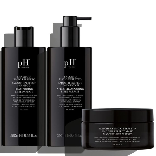 Ph Labs Smoothing Set - Smoothing Shampoo, Conditioner, and Hair