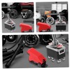 Mikinona 2pcs Heavy Duty Rocker Toggle Switch with Safety Cover