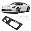 Car Gear Box Cover Trim Carbon Fiber Style Console Shifter