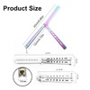 Pack of 2 Butterfly Comb Stainless Steel Foldable Pocket Comb