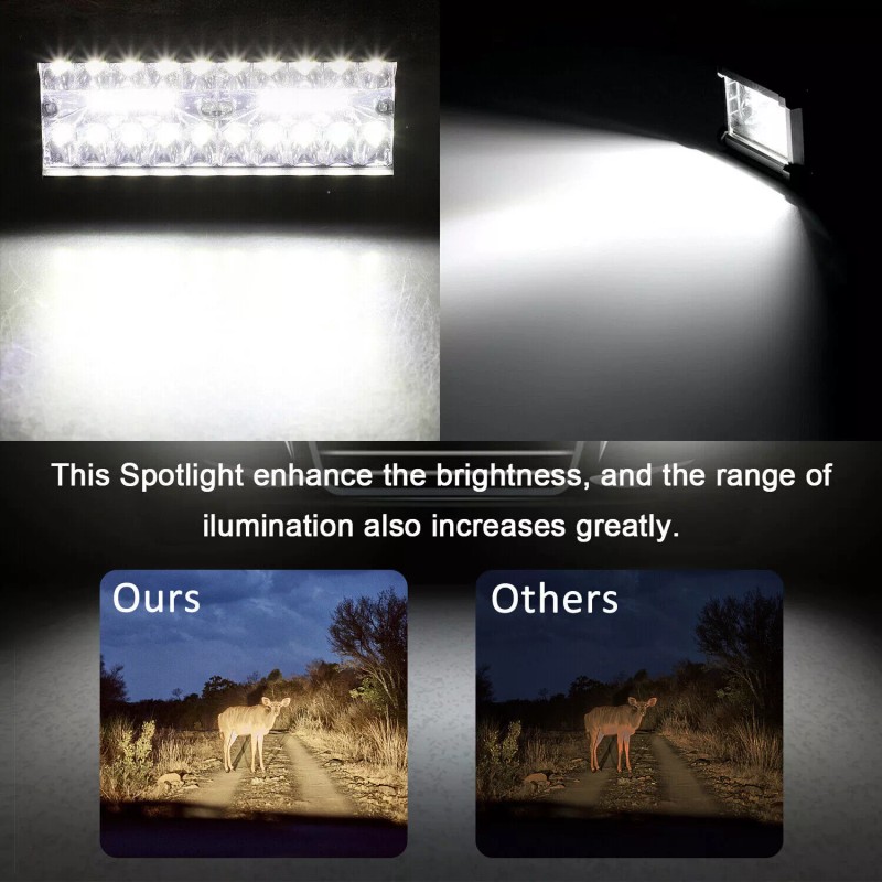 youlikemotors8 4x 7'' LED Headlights Fit Caterpillar Skid Steer Excavator