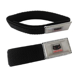 Cat EYE Bicycle Trouser Band with High Intensity Reflective Tape, Black
