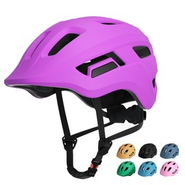 67i Toddler Helmet for Age 1-3 Kids Bike Helmet for Girls Boys Baby Bike Helmet 1 Year Adjustable Kids Bicycle Helmets Ventilation Skateboard Cycling Skating Scooter Bike Helmet (Purple, X-Small)