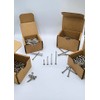 #8 Square Drive Deck Screws in 316 Stainless, Type 17