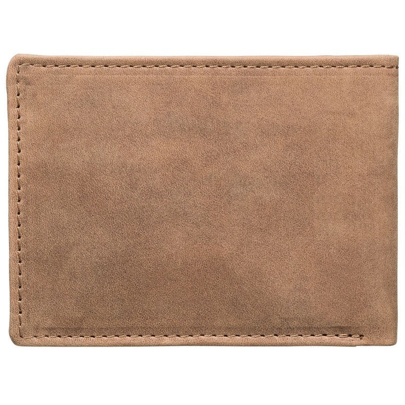 Red Baron Men´s wallet purse genuine cow leather brown exclusive