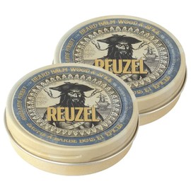Liugel Beard Balm Wood Scent, 35g, 2 Pieces / 리우젤 비어드 밤 우드향, 35g, 2개