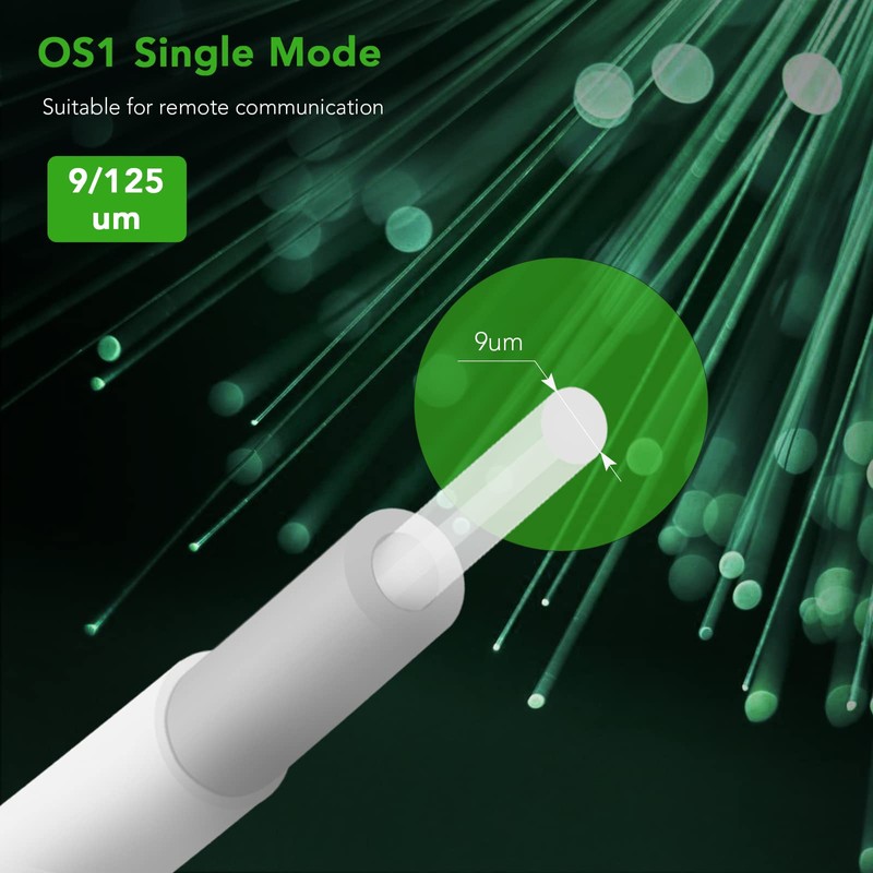 3FT Fiber Optic Patch Cable - Single Mode - SIMPLEX