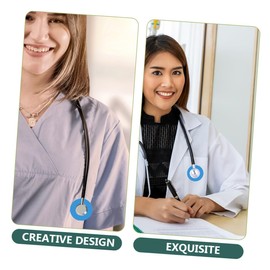 Gatuida 4sets Non- Non- Non-medical Non-medical Non-medical Non-medical Non-medical Non-medical Non-medical Stethoscope Replacement Covers Head Protectors for Doctors 20pcs*4