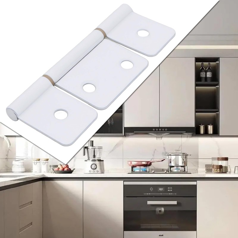 ECSiNG 2pcs 3 1/2 inches Flag Three Leaf Bifold Shutter