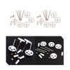 Acxico 24Pcs RC Quadcopter Drone Spare Parts Motor Gear &