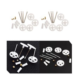 Acxico 24Pcs RC Quadcopter Drone Spare Parts Motor Gear & Main Gears Set for Syma X5 X5C X5SC