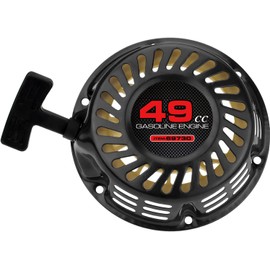 2Pcs 49cc Item 69730 Pull Starter Sticker - for Predator 212 Engine for Coleman BT200X CT200U KT196 Baja MB200 Performance Parts Go Kart Mini Bike for Honda 196cc 224cc 200cc Engine