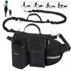 Hands Free Dog Running Lead with Wide Back Support Belt,