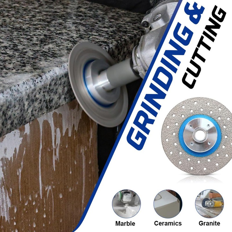 VOSIDUE 4.5" Beveling Diamond Blade Granite Cutting Diamond Blade Fast