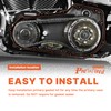 Prewired 2006-2017 Softail & Dyna Primary Gasket Kit Clutch Cover