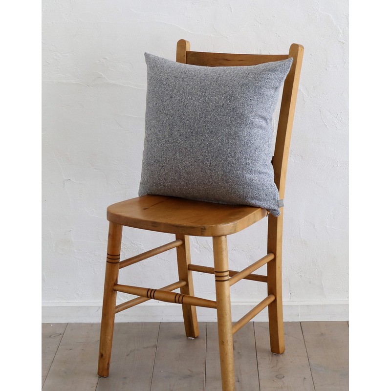 Quarter report Heathered Yarn Cushion Cover Made In Japan