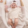 PEIPEIWU Schmusetuch, Kuscheltuch,Soft 100% Organic Cotton Muslin with Attachable Snap