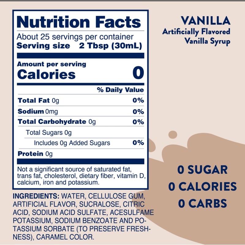 Jordans Skinny Traditional Sugar Free Syrups 750 ml 2 Bottles