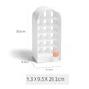 18 Spaces Lipstick Storage Rack Castle Molding Dustproof ABS Lipstick
