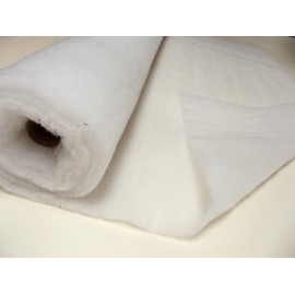 Polyester Wadding DACRON Upholstery Quilting 135gsm 4oz - 60" 152cm Wide, 1mtr - 150cm x 100cm