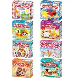 Bulkidoki Kracie Popin Cookin DIY Candy Making Kit Assorted Variety Set ( Pack of 8)