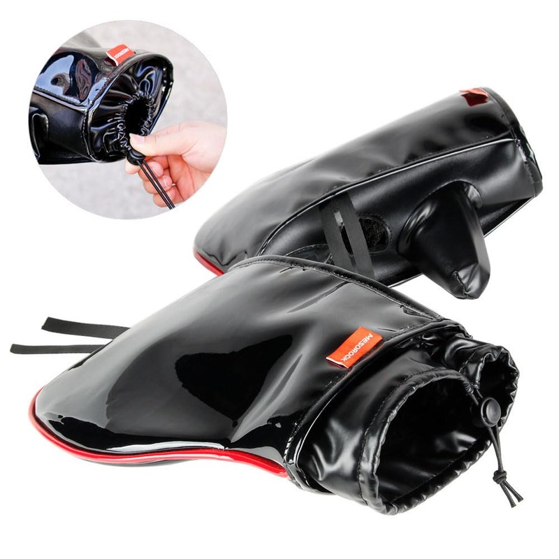 Motorcycle Steering Wheel Cover, Waterproof, Cold Protection, Bicycle Moped, Windproof,