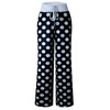 AMiERY Womens High Waisted Pants Soft Stretch Sleep Polka Dot