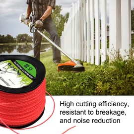 Yutacorex 3 lbs 0.095in Trimmer Line, 0.095" line fits for Stihl FS56RCE FS38 FS91R FS40CE FS70R FS94R FS111R FSA90R FS131R FS50CE FS131 FS91 String Trimmer, Part No. 0000 930 2340, 0000 930 4300