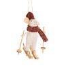 Sass & Belle Skiing Mouse Felt Hanging Decoration