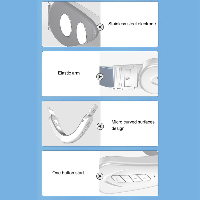 Facial Slimming Machine 6 Modes 180 Degrees Folding Microcurrent Skin