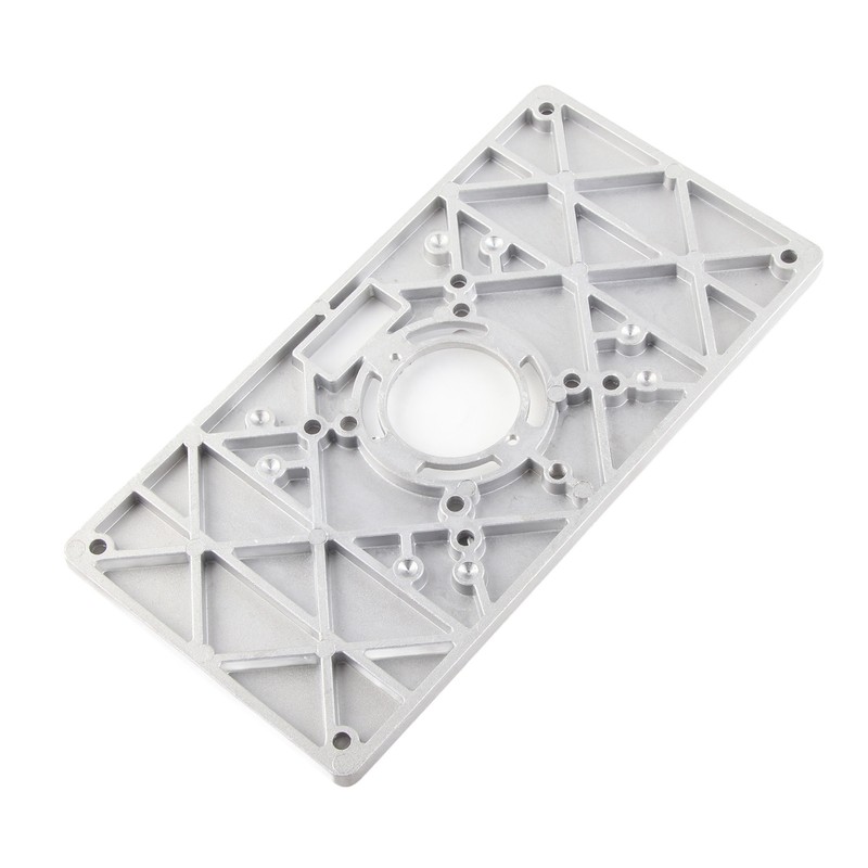 Aluminium Router Table Insert Plate for Woodworking Benches Milling Trimming