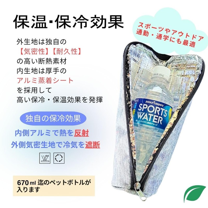 RICHAR Plastic Bottle Holder, Insulated, Lightweight, For Water Bottle Holder,