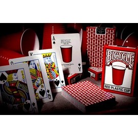 Bicycle Red Plastic Cup Deck by US Playing Card Co. - Trick